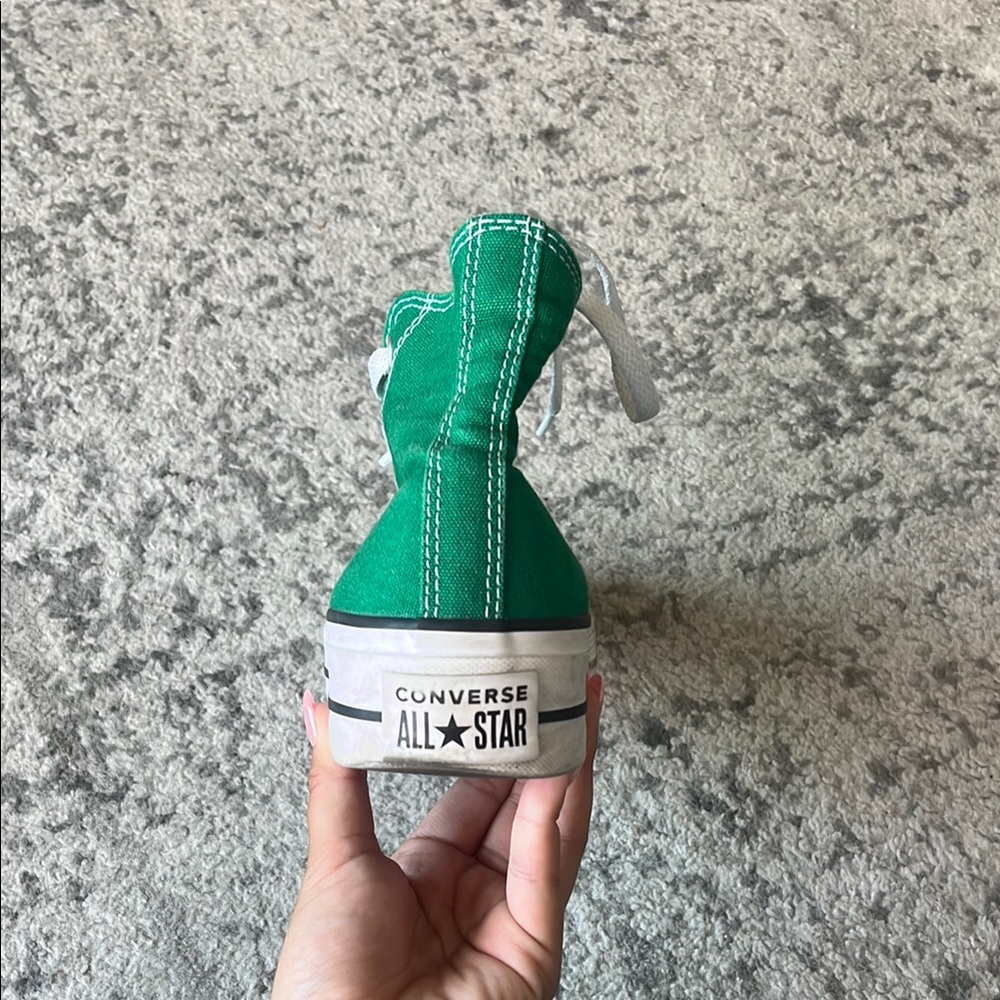 Converse Classic Green High-Tops - Picture 4 of 5